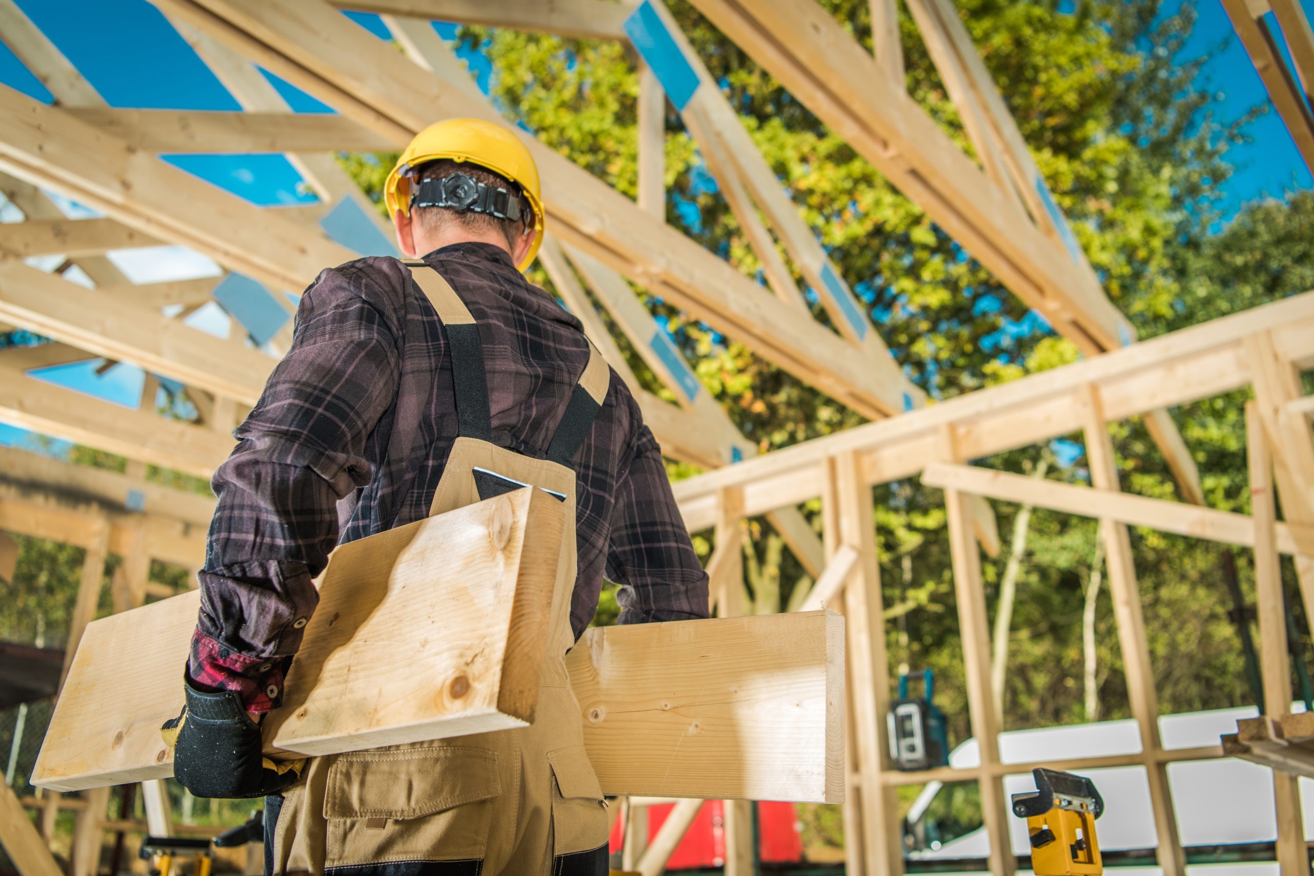 Construction Carpenter Worker