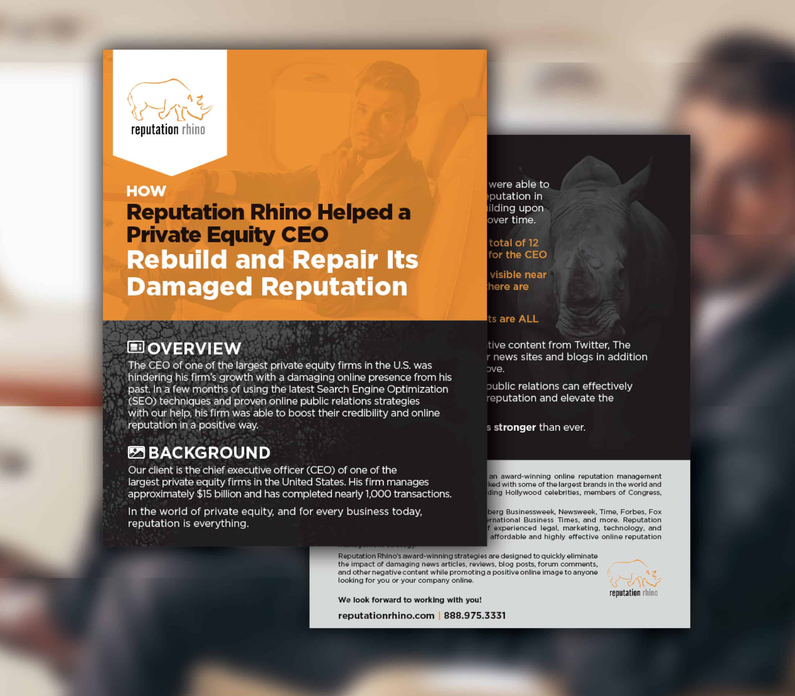 Case Study - Private Equity CEO