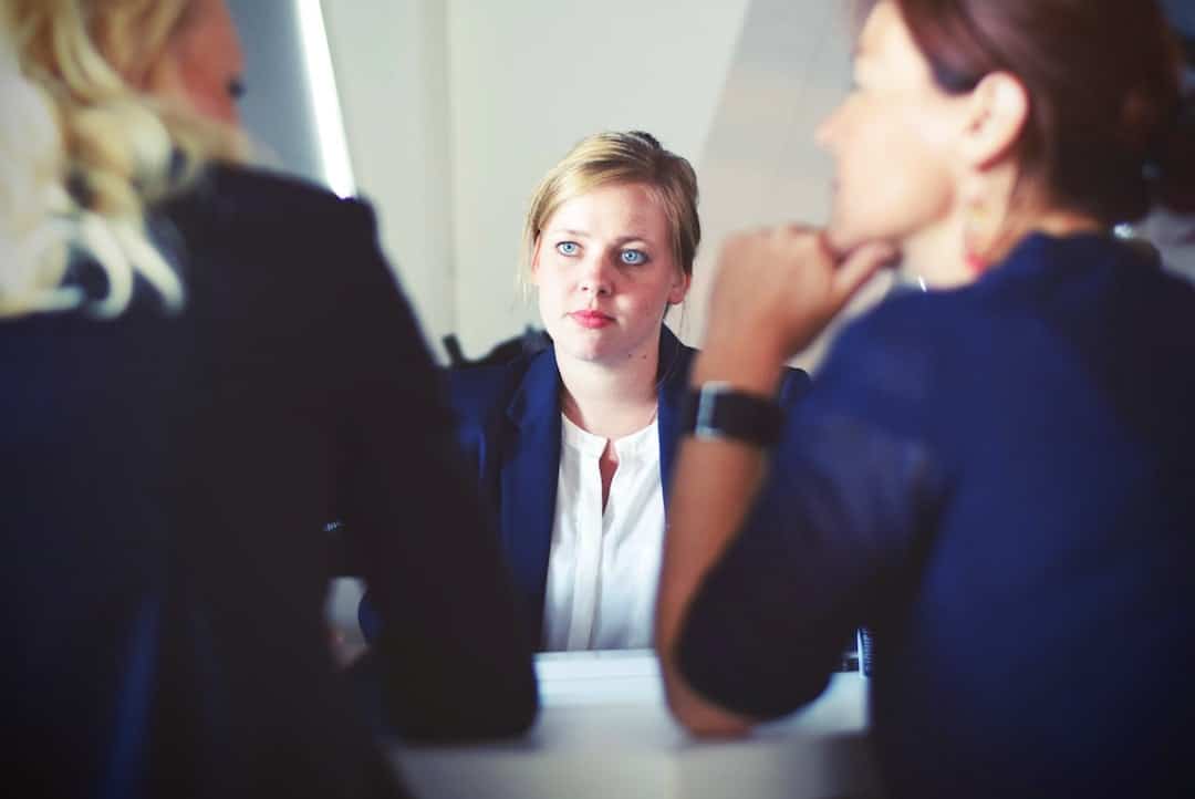 Three Women Discussing on what to do if your Email is foind on the Dark Web