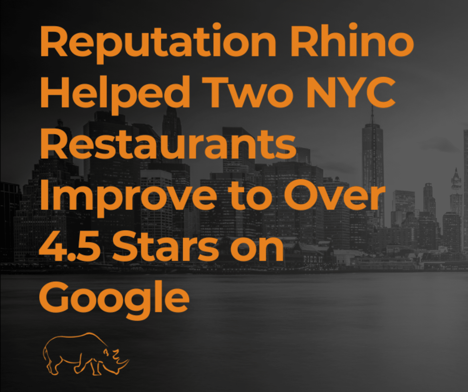 NYC Restaurant Business Review Management