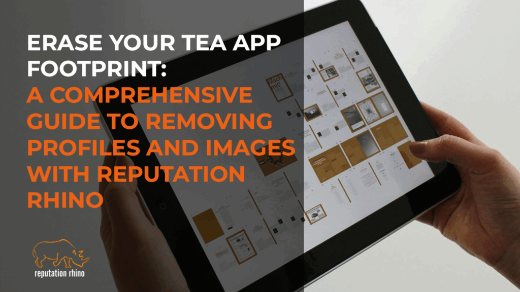 Remove photos and profiles