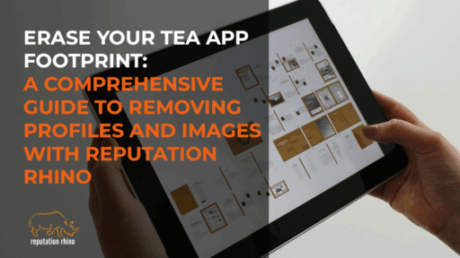 Remove photos and profiles