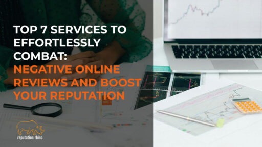 Negative-Online-Reviews-and-Boost-Your-Reputation (1) A person managing online reviews on a laptop to improve brand reputation.